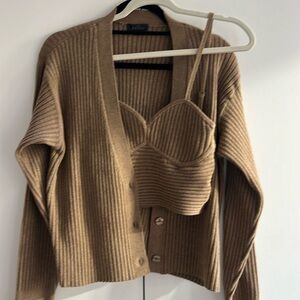 The Range Cardigan Set